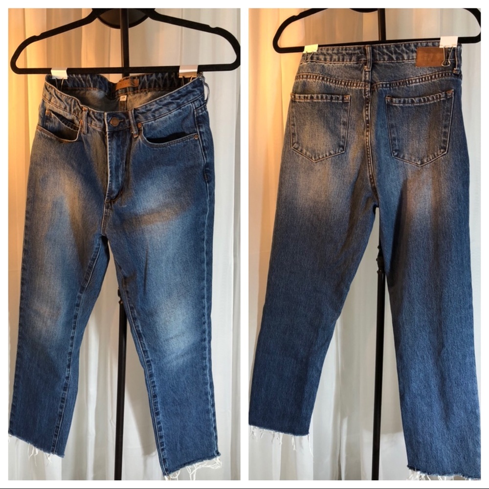 Leith Straight Leg High Waist Jeans